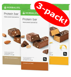 Herbalife proteinbars 3-pack
